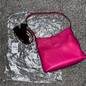 Kate spade festive pink shoulder bag